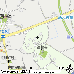 茨城県かすみがうら市中佐谷953周辺の地図