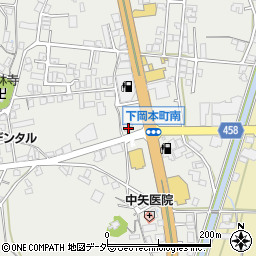 岐阜県高山市下岡本町1743周辺の地図