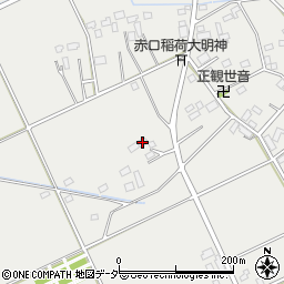 埼玉県深谷市境406周辺の地図