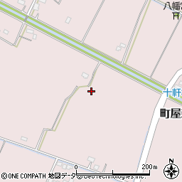 埼玉県加須市町屋新田周辺の地図