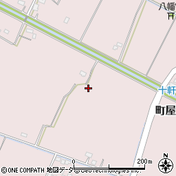 埼玉県加須市町屋新田周辺の地図