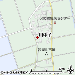 茨城県小美玉市川中子327周辺の地図