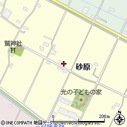 埼玉県加須市砂原320周辺の地図