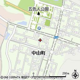 岐阜県高山市中山町周辺の地図