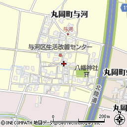福井県坂井市丸岡町与河68-47周辺の地図