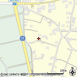 茨城県古河市東山田2095周辺の地図