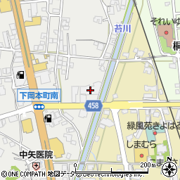 岐阜県高山市下岡本町968周辺の地図