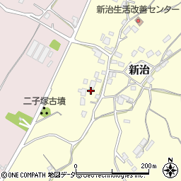 茨城県かすみがうら市新治640周辺の地図