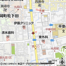 福井県坂井市丸岡町本町周辺の地図