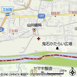 群馬県藤岡市鬼石558-3周辺の地図