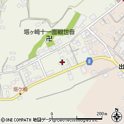 小川鉾田線周辺の地図