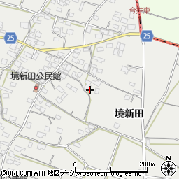 長野県松本市今井境新田周辺の地図