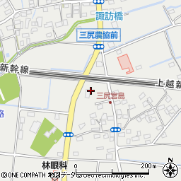 埼玉県熊谷市三ケ尻283周辺の地図