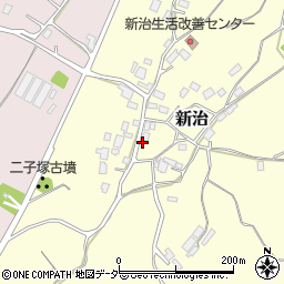 茨城県かすみがうら市新治657周辺の地図