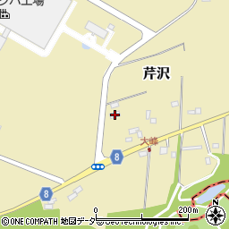 茨城県行方市芹沢923-312周辺の地図