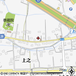 埼玉県熊谷市上之501周辺の地図