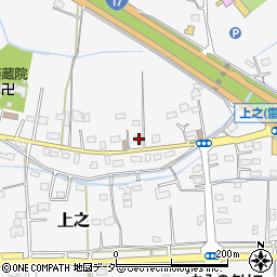 埼玉県熊谷市上之498周辺の地図