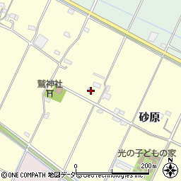 埼玉県加須市砂原364周辺の地図