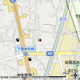 岐阜県高山市下岡本町1045-14周辺の地図