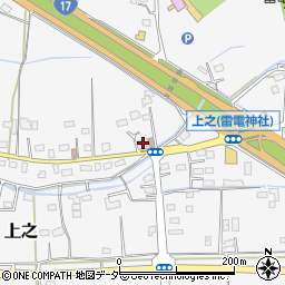 埼玉県熊谷市上之466周辺の地図