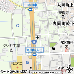トヨタカローラ福井丸岡店周辺の地図