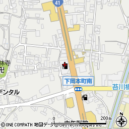 岐阜県高山市下岡本町2948周辺の地図