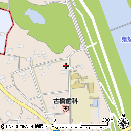 茨城県下妻市別府周辺の地図