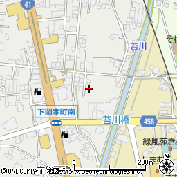 岐阜県高山市下岡本町1045-13周辺の地図