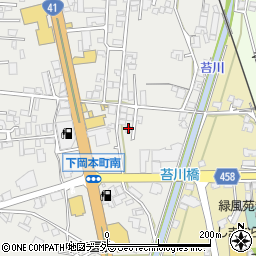 岐阜県高山市下岡本町1045-7周辺の地図