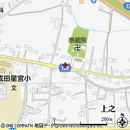 埼玉県熊谷市上之539-2周辺の地図