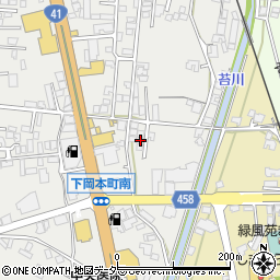 岐阜県高山市下岡本町1045周辺の地図