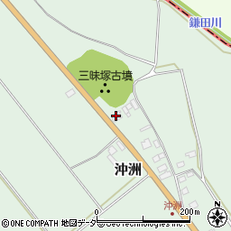 井野花園周辺の地図