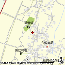 長野県松本市笹賀今766-1周辺の地図
