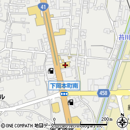 岐阜県高山市下岡本町2947周辺の地図