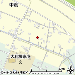 埼玉県加須市中渡124周辺の地図