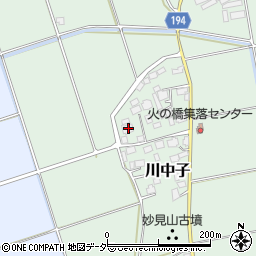 茨城県小美玉市川中子340周辺の地図