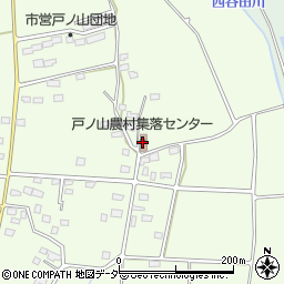 戸ノ山農村集落センター周辺の地図