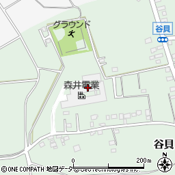 森井電業株式会社　本社工場周辺の地図