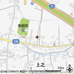 埼玉県熊谷市上之521周辺の地図