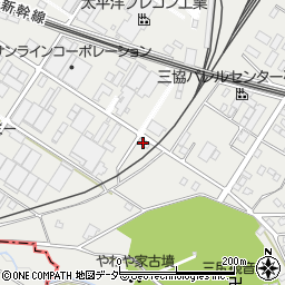 富士見興業株式会社　熊谷営業所周辺の地図