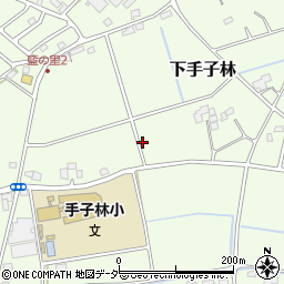 埼玉県羽生市下手子林周辺の地図