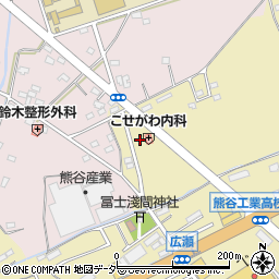 埼玉県熊谷市広瀬226周辺の地図