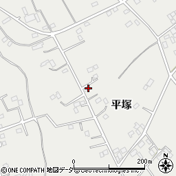 茨城県結城郡八千代町平塚1642-1周辺の地図