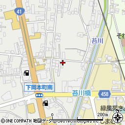 岐阜県高山市下岡本町1045-2周辺の地図