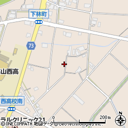 岐阜県高山市下林町周辺の地図