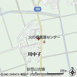 茨城県小美玉市川中子337周辺の地図