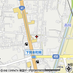 岐阜県高山市下岡本町2955-14周辺の地図