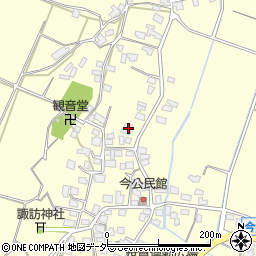 長野県松本市笹賀今866周辺の地図
