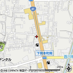 岐阜県高山市下岡本町2961-10周辺の地図