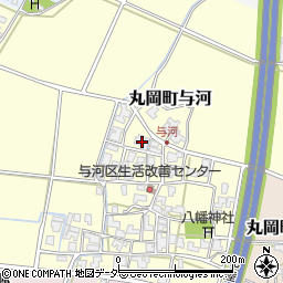 福井県坂井市丸岡町与河70-17周辺の地図